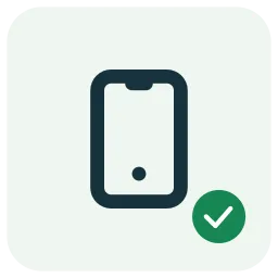 iPhone 13を示すスマートフォンのイラスト