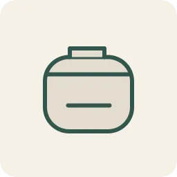 炊飯器の商品イメージイラスト